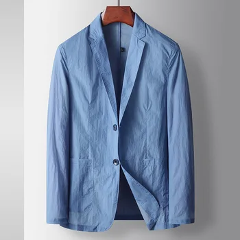 E1337-Мужской костюм Four Seasons, Повседневное пальто свободного покроя, деловой, Повседневный