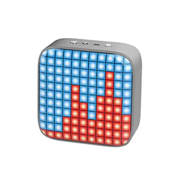 Pixel Bluetooth Audio Портативный Для отправки подарков мальчикам и девочкам, светодиодный световой дисплей, Ретро Bluetooth Креативный маленький звук