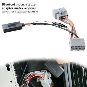 Аудиомузыкальный приемник AUX Модуль адаптера Bluetooth Для Volvo C30 S40 S60 S80V50 XC70 BT Call Handsfree Автомобильные Аксессуары