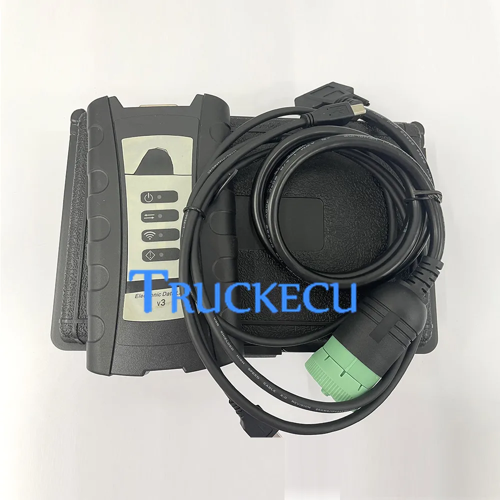 Электронный канал передачи данных V5.3 EDL V3 PK V2 Диагностический адаптер J-D для обслуживания EDL v3 Advisor Строительный Сельскохозяйственный Диагностический инструмент