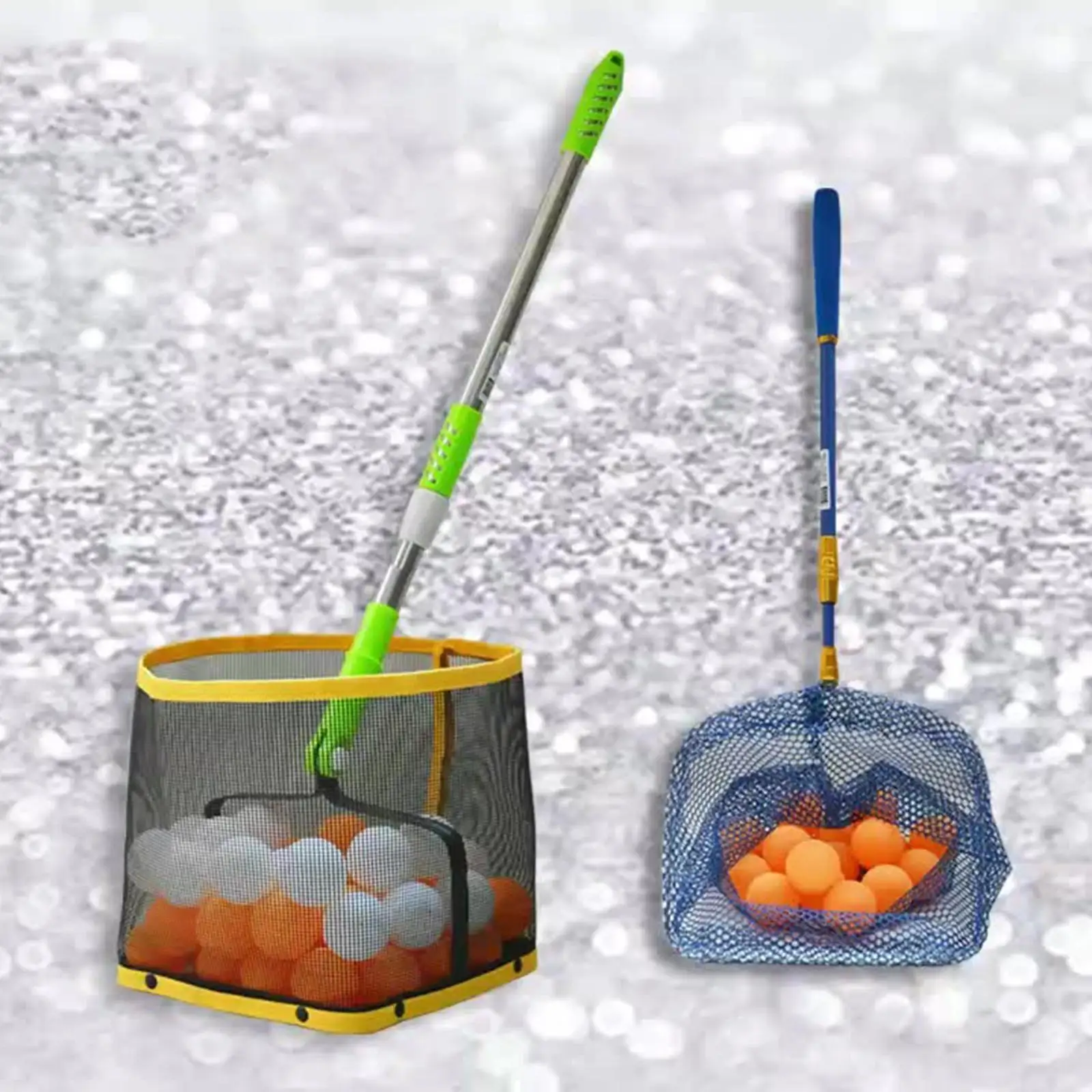 Pingpong Ball Retriever Портативный коллектор аксессуаров для пинг-понга Carbon Fiber B